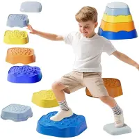 Woopie sensorische evenwichtsstenen voor kinderen hindernissenparcours