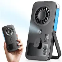 VHV - Mistventilator - usb mistventilator - USB oplaadbaar - voor zomer, bureau, terras