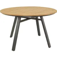 Lesli Living Monza eettafel ø120 cm - antraciet