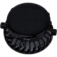VHV - Campingventilator - campingventilator met lamp - USB oplaadbaar, stil - voor camping, tent, caravan
