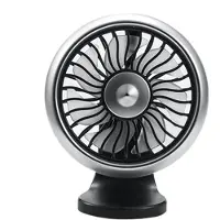 VHV - Autoventilator - usb autoventilator achterbank - USB oplaadbaar, stil - voor auto, achterbank, camper