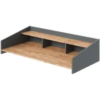 Vicco opzetrek Viktor Goudkleurig Eiken/Antraciet 127.2 x 30 cm, Model 60746