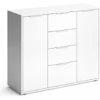 Vicco Leon Dressoir – 35 x 84 cm Wit