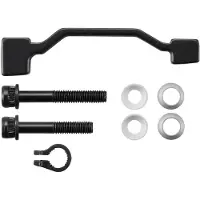 Shimano Sm-ma-f220p/pl Disc Mount Adapter Zilver 220 mm