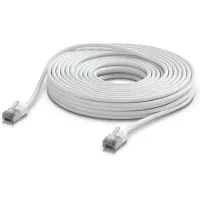 Ubiquiti UACC-Cable-Patch-Outdoor-C6A-12M-W, 12 meter, Cat6a, F/UTP (FTP), RJ-45, RJ-45, Wit
