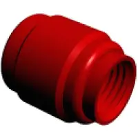 VAR Oliva Sram Screw 10 Units Rood