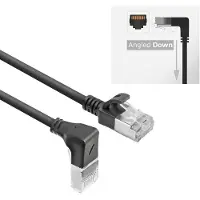 ACT DA3900, 0,5 meter, Cat6a, U/FTP (STP), RJ-45, RJ-45, zwart