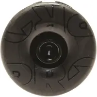 Pro Tapon Carbon Ud 1-1/8 Tornillo Alu Cover Cap Zwart