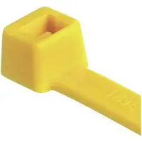 Hellermanntyton 111-04805 T50R-PA66-YE Kabelbinder 200 mm 4.60 mm Geel 100 stuk(s)