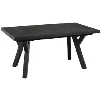 Lesli Living Uittrektafel Murcia Negro 163/203x93cm