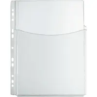 Herlitz showtas met vakken, A4, PVC, 5 stuks