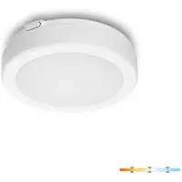 KOBI LED plafondlamp NAIROS G2 12W 3CCT IP65 Wit Premium | Geen fitting | Warm Wit-Koel Wit-Daglicht | 12 watt | 30.000 Branduren