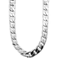 Akzent heren ketting Nakoa, zilverkleurig, duurzaam