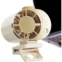 VHV - Tailleventilator - draagbare tailleventilator - USB oplaadbaar, met digitaal display, met LED verlichting - voor buitenwerk, wandelen, tuinieren