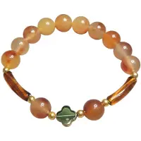 Fashion Jewelry amber/ barnsteen armband.