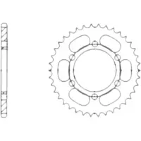 Esjot 30003 630 Achtertandwiel