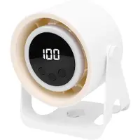 OEM - Nekventilator - nekventilator usb oplaadbaar - USB oplaadbaar, stil, met LED verlichting - voor wandelen, reizen, sport