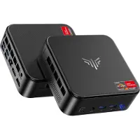 NiPoGi E3B Mini PC - AMD Ryzen 7 7730U(tot 4,5GHz) - 16GB LPDDR4X 512GB SSD - Radeon Graphics Windows11 Pro - WiFi 6 - BT 5.2 - Mini Desktop