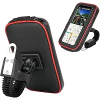 OEM VHV - Telefoonhouder - Waterdichte telefoonhouder voor scooter - met digitaal display, waterbestendig - geschikt voor scooter, motor, elektrische fiets