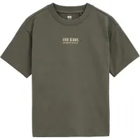 We fashion Shirt ecru / donkerbeige / kaki