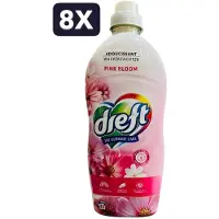 Dreft 8 x Wasverzachter - 40sc/1L - ultimate care pink bloom