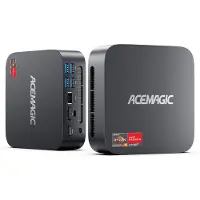 AceMagic K1 Mini PC - AMD Ryzen 7430U - 16 GB LPDDR4X 512GB M.2 SSD - AMD Radeon Graphics - Tot 4,3 GHz - Windows 11 Pro - WiFi 6 - BT 5.2 - Desktop