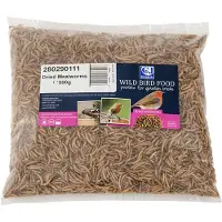 Cj Wildlife Gedroogde meelwormen 500 g | | Vogelvoer | Partner van Vogelbescherming Nederland