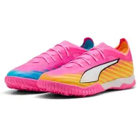 Puma ULTRA 6 MATCH TT uniseks voetbalschoenen, Roze/Wit, Maat 42