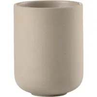 Zone Denmark Sensu tandenborstelhouder Ø7,4x9,5 cm taupe