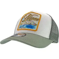 Nicce Heren Geborduurde Trucker Cap | Ademend Katoen Lichtgewicht Rivvi Casual Pet