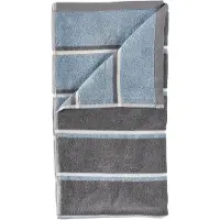 Zone Badlaken Sauna Grey / Blue Fog / Soft Grey (70 x 140 cm)