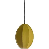 Light & Living Hanglamp Ø28,5x38 cm MILATOS jute olijf groen