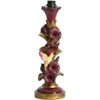 Light & Living Tafel lamp - rood - Berisso - kunststof - Ø 15 cm - E27 - 8057017 -