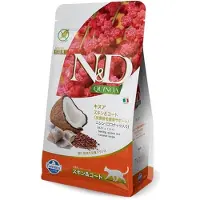 N&D Farmina Quinoa Skin & Coat - Kattenvoer (Droogvoer) - Haring & Kokos - Graanvrij - 1.2 kg (4x300g)
