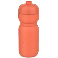 Mepal Bidon Squeeze 600ml Peach Orange Oranje oranje Polypropyleen