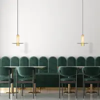 Zambelis Hanglamp 2549, dimbaar, messing / goud, Woon-/ Eetkamer, metaal, hanglamp