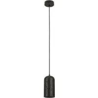 Zambelis Hanglamp 25420, dimbaar, zwart, Woon-/ Eetkamer, Steen, Modern, hanglamp