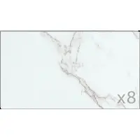 Dumaplast Wandpaneel Dumawall+ Trapani - Hoogglans - 37,5x65cm - 1,95m²