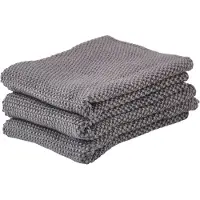 Zone Denmark Vaatdoek Grey (Set van 3)