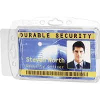 Durable Hartbox Beveiligingspashouder 8,7 x 5,4 cm 10 Stuks