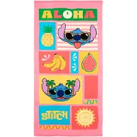 Disney Badhanddoek - Handdoek - Lilo en Stitch - 70/140 cm
