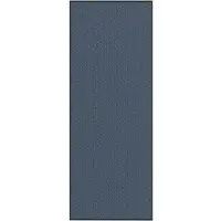 vidaXL Deurmat 115x300 cm blauw
