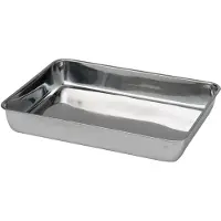 Hendi Vleesschaal – Roestvast staal – 260x200x48 mm – Vaatwasmachinebestendig