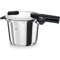 Fissler Vitaquick Elemental 600-460-06-000/0 Sage Green, snelkookpan, 22 cm, 6l