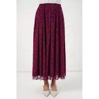 Bigdart Hoge Taille Bloemige Maxi Rok