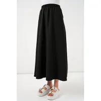 Bigdart Hoge Taille A-Lijn Maxi Rok