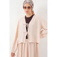 Big Dart V-hals Blouse met Striksluiting & Maxi Rok Tweedelige Set