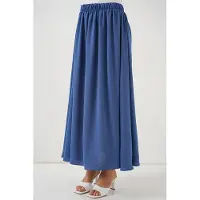 Big Dart Maxi Rok met Elastische Taille