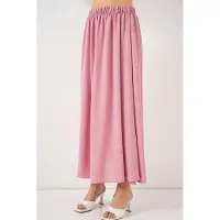 Big Dart Maxi Rok met Elastische Taille