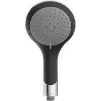 Schutte BROADWAY handdouche | 5 functies | zwart-chroom - 60761